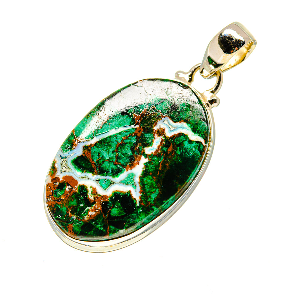 Chrysocolla Pendants handcrafted by Ana Silver Co - PD754169