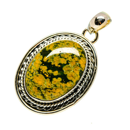 Ocean Jasper Pendants handcrafted by Ana Silver Co - PD754176