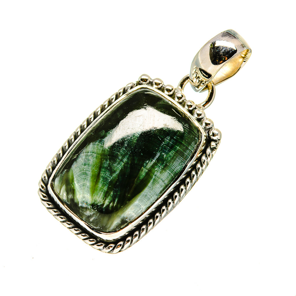 Seraphinite Pendants handcrafted by Ana Silver Co - PD754201