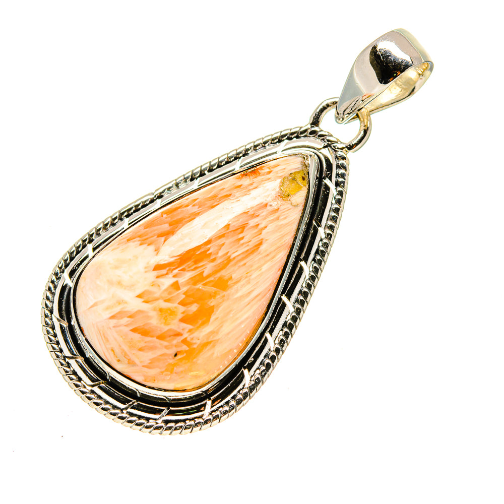 Scolecite Pendants handcrafted by Ana Silver Co - PD754202