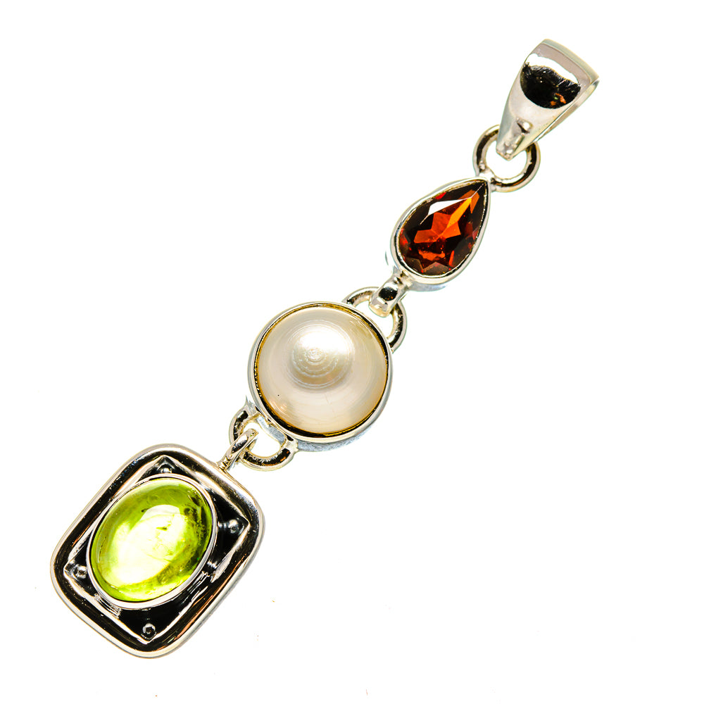 Peridot Pendants handcrafted by Ana Silver Co - PD754250