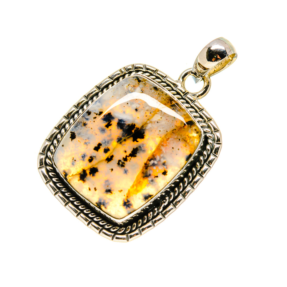 Dendritic Opal Pendants handcrafted by Ana Silver Co - PD754281