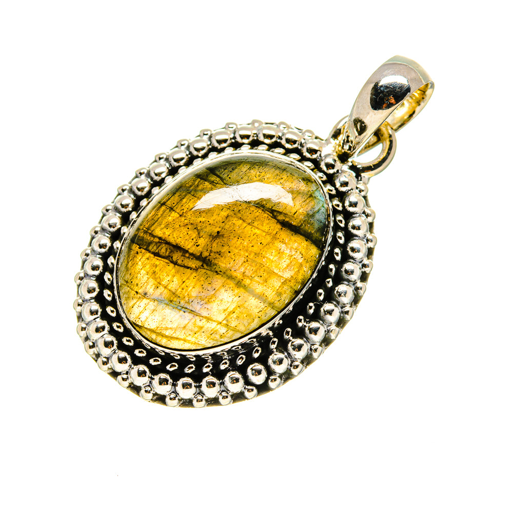 Labradorite Pendants handcrafted by Ana Silver Co - PD754298