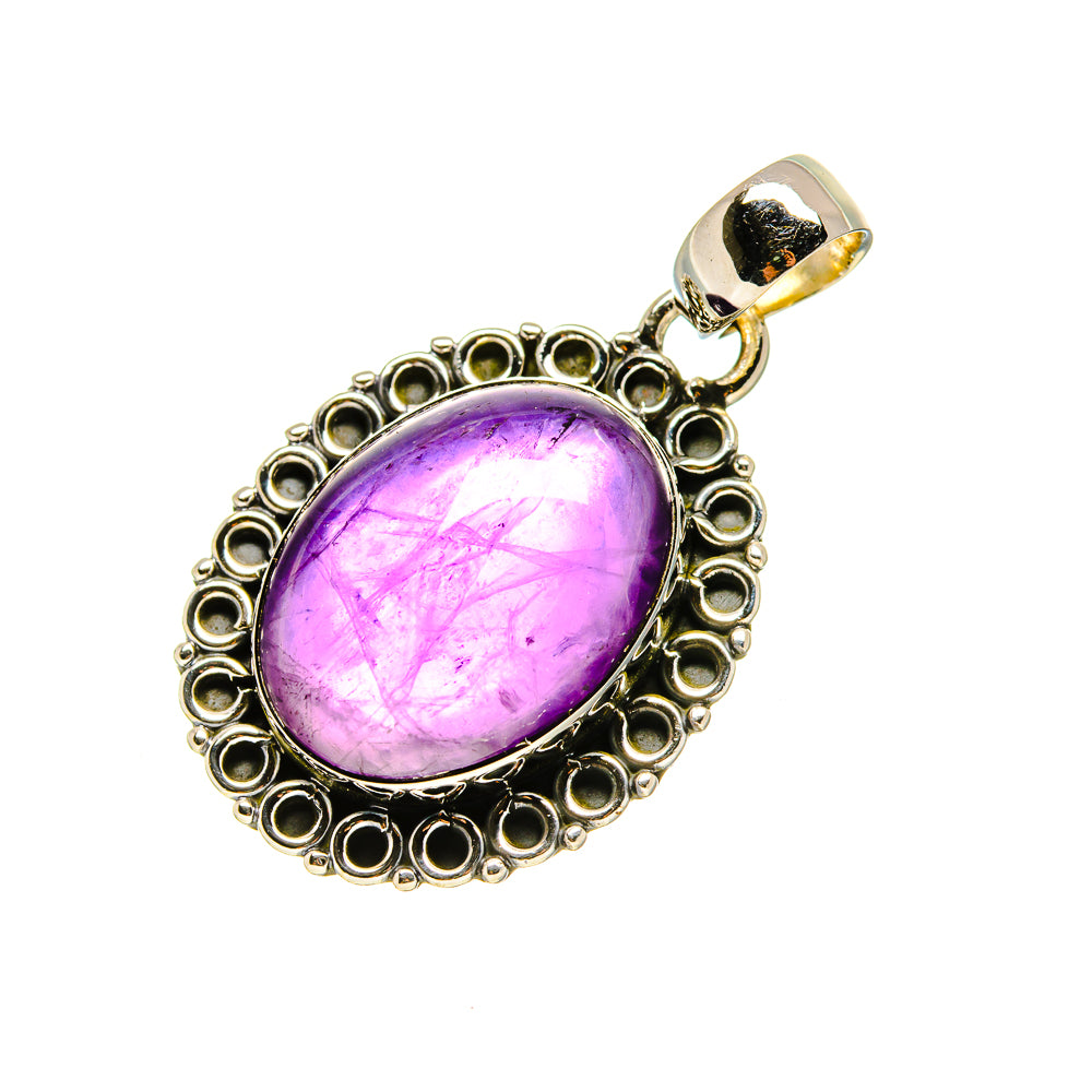 Amethyst Pendants handcrafted by Ana Silver Co - PD754309