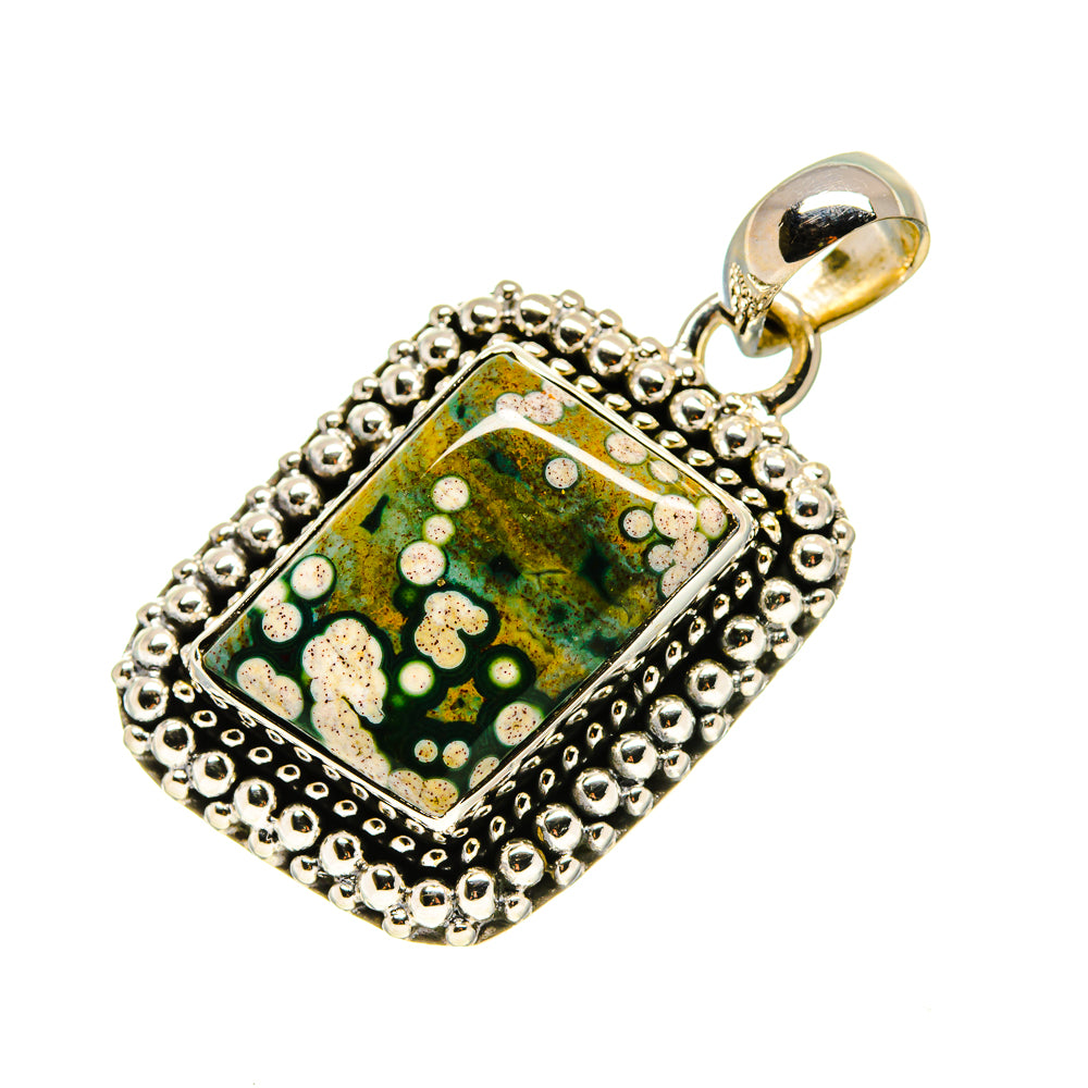 Ocean Jasper Pendants handcrafted by Ana Silver Co - PD754327