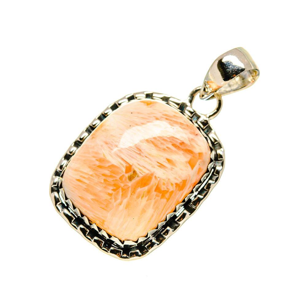 Scolecite Pendants handcrafted by Ana Silver Co - PD754338