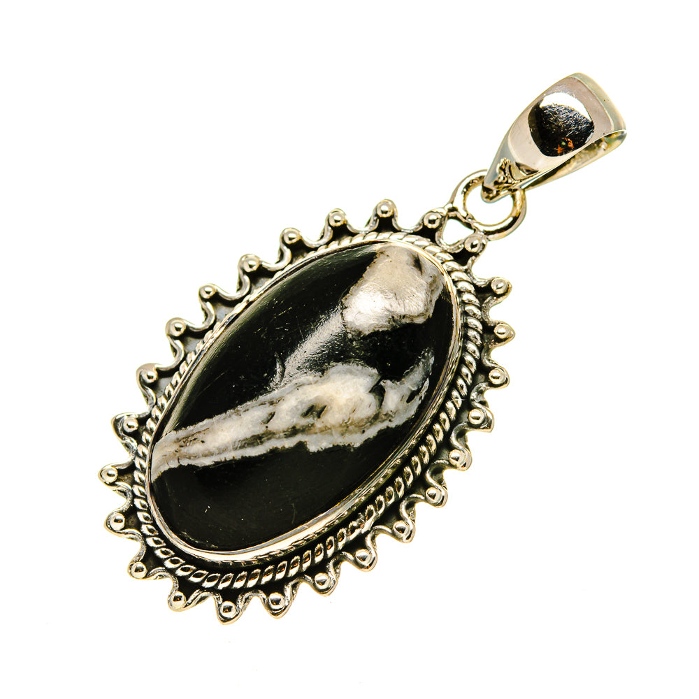 Pinolith Jasper Pendants handcrafted by Ana Silver Co - PD754357