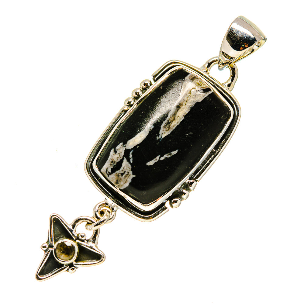 Pinolith Jasper Pendants handcrafted by Ana Silver Co - PD754367