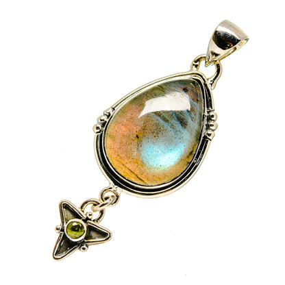 Labradorite Pendants handcrafted by Ana Silver Co - PD754371