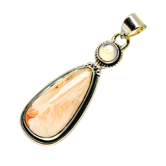 Scolecite Pendants handcrafted by Ana Silver Co - PD754386