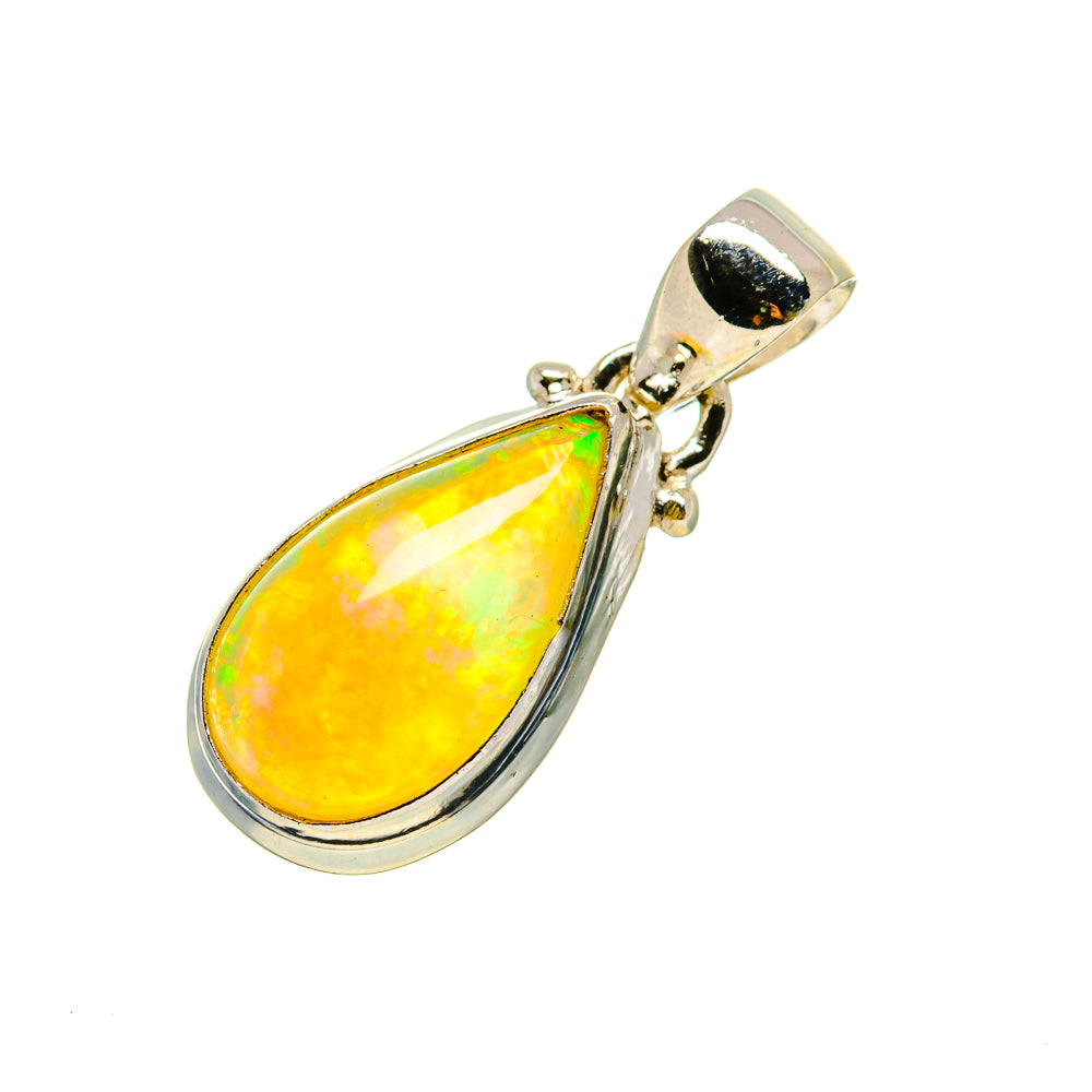 Ethiopian Opal Pendants handcrafted by Ana Silver Co - PD754406