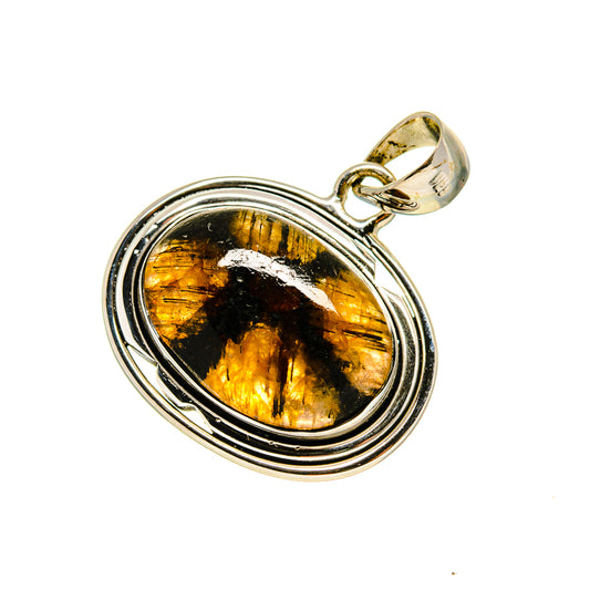 Chiastolite Pendants handcrafted by Ana Silver Co - PD754416