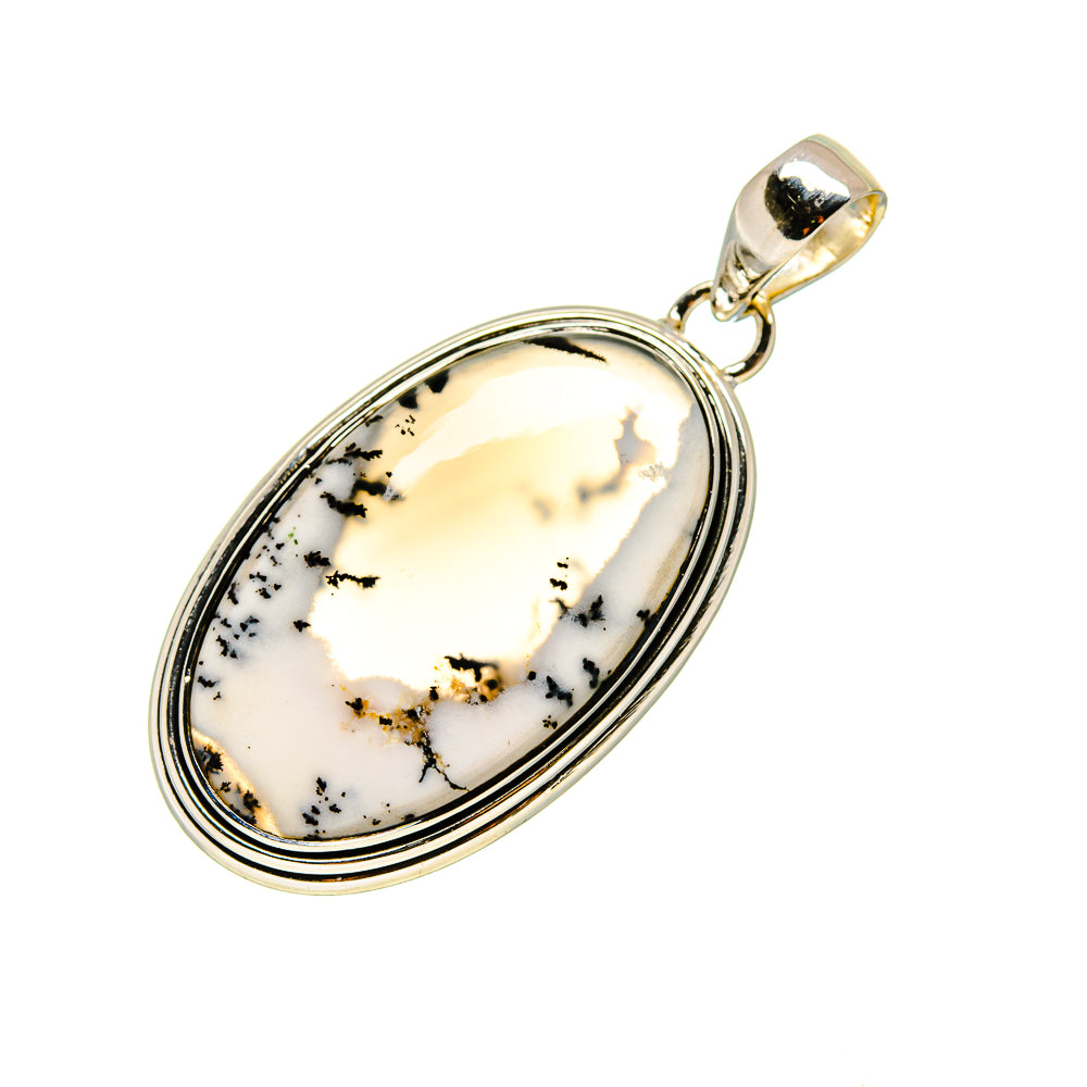 Dendritic Opal Pendants handcrafted by Ana Silver Co - PD754436