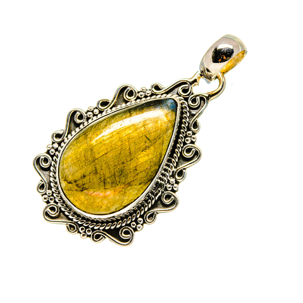 Labradorite Pendants handcrafted by Ana Silver Co - PD754437