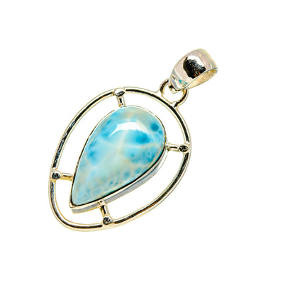 Larimar Pendants handcrafted by Ana Silver Co - PD754438