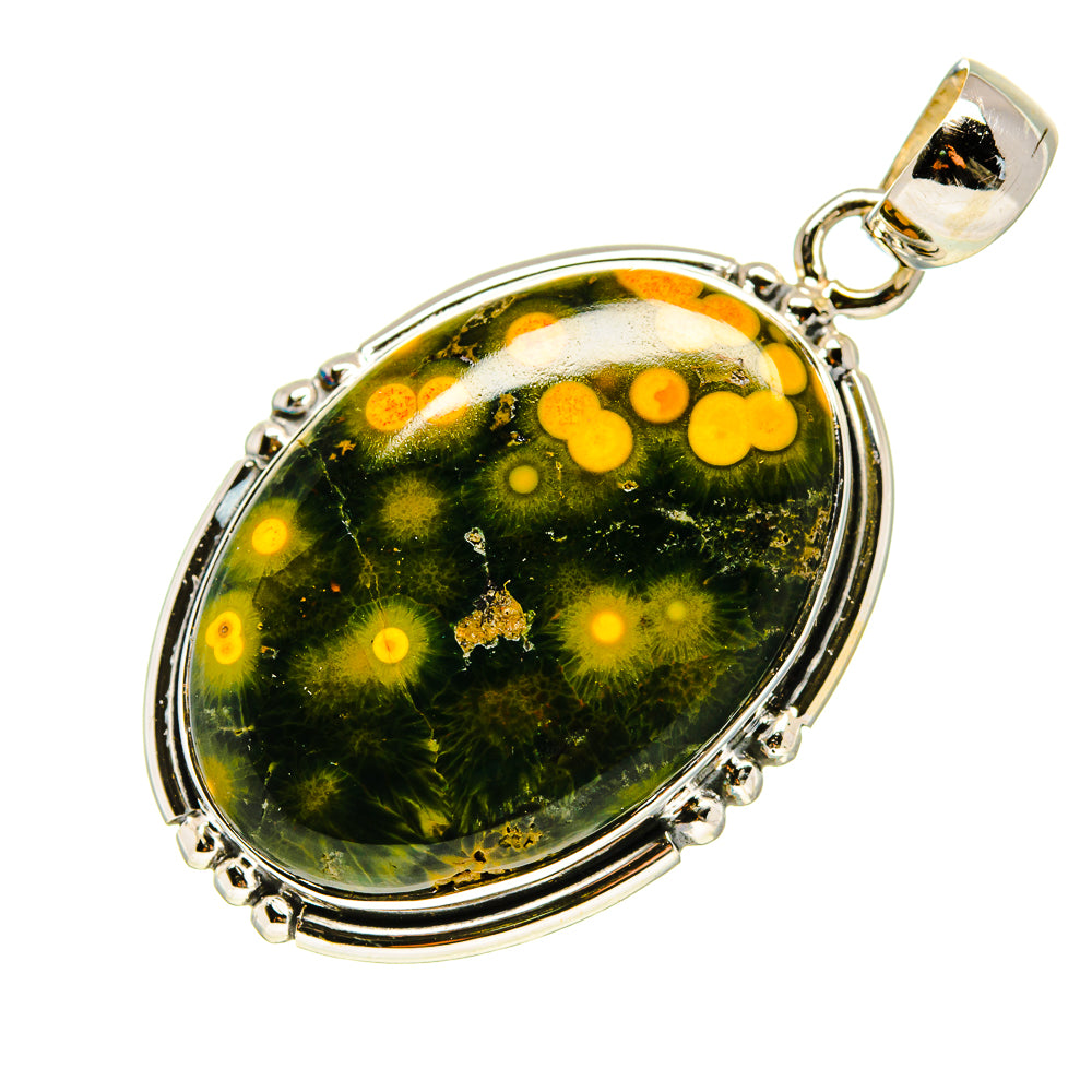 Ocean Jasper Pendants handcrafted by Ana Silver Co - PD754460