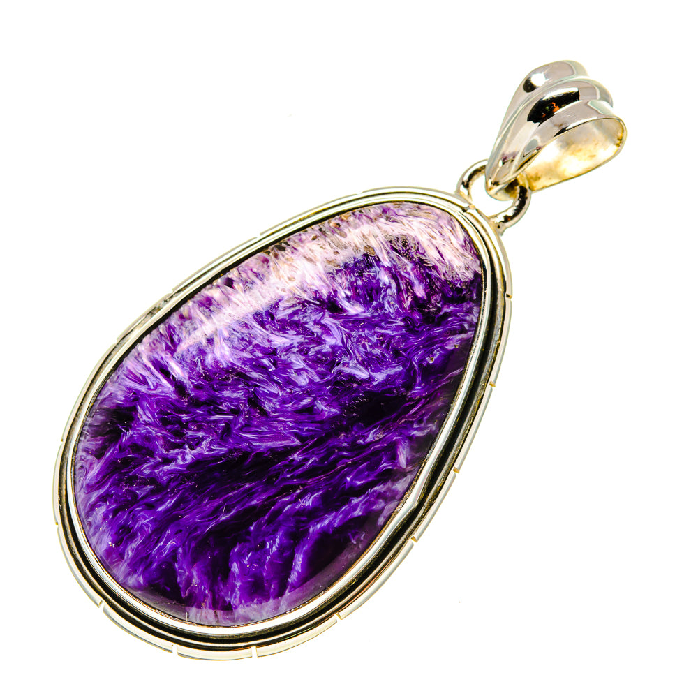 Charoite Pendants handcrafted by Ana Silver Co - PD754473