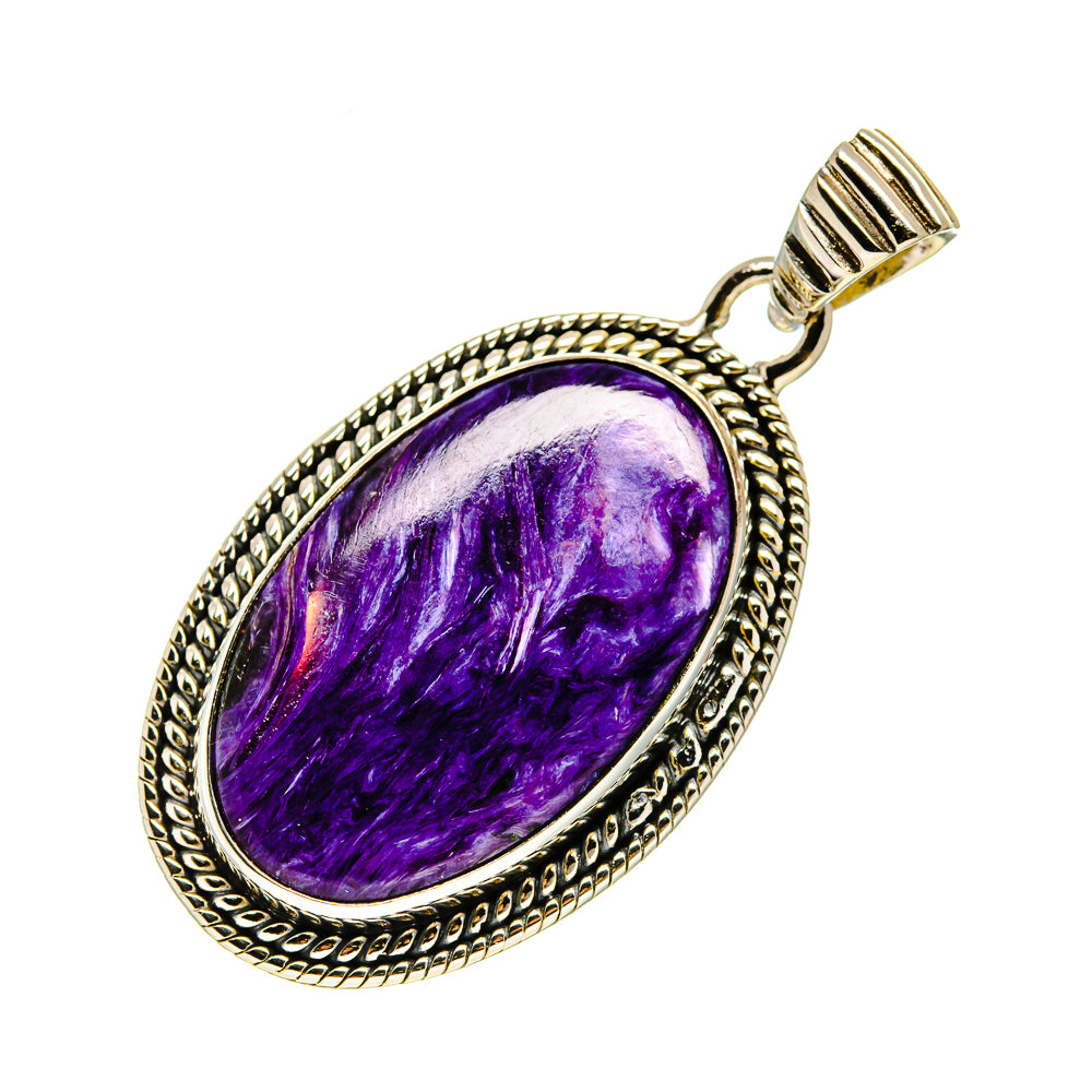 Charoite Pendants handcrafted by Ana Silver Co - PD754479