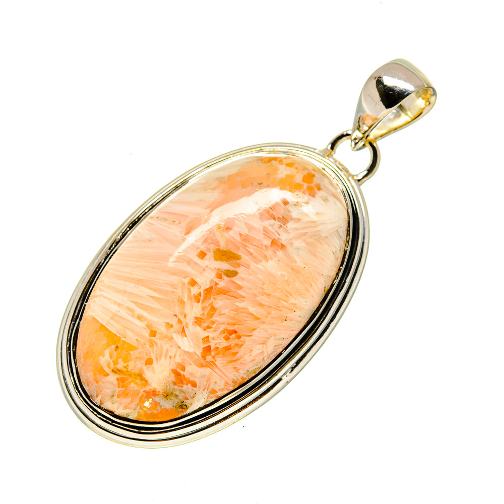 Scolecite Pendants handcrafted by Ana Silver Co - PD754481