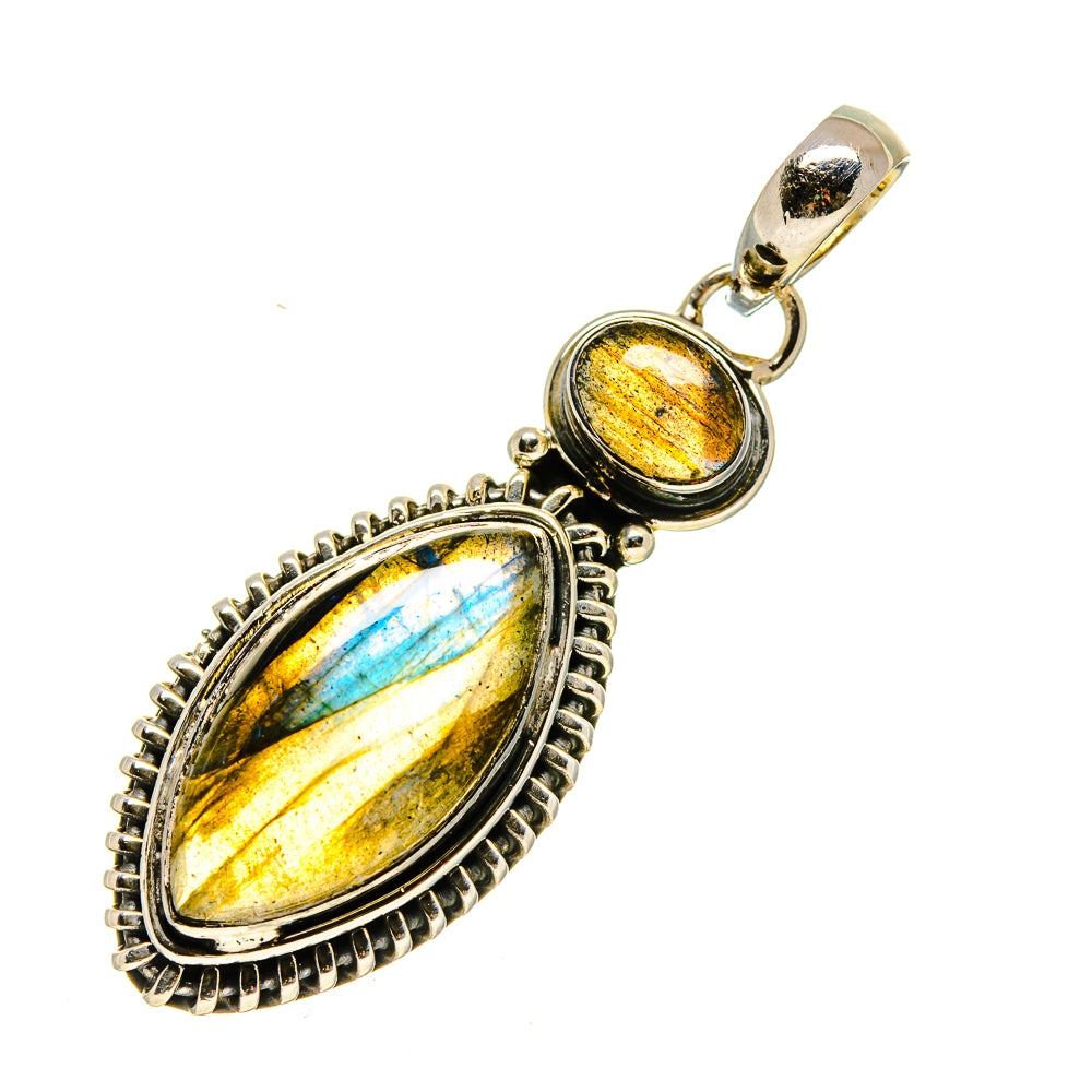 Labradorite Pendants handcrafted by Ana Silver Co - PD754484