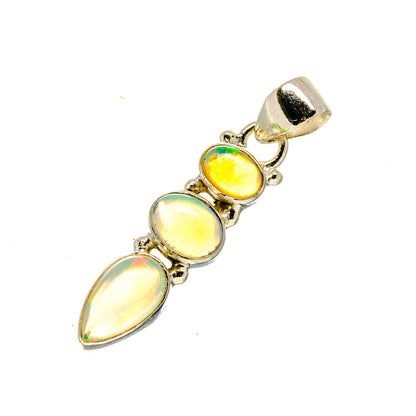 Ethiopian Opal Pendants handcrafted by Ana Silver Co - PD754496