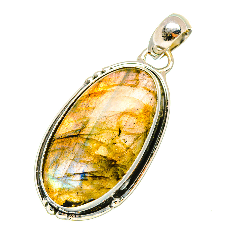 Labradorite Pendants handcrafted by Ana Silver Co - PD7545