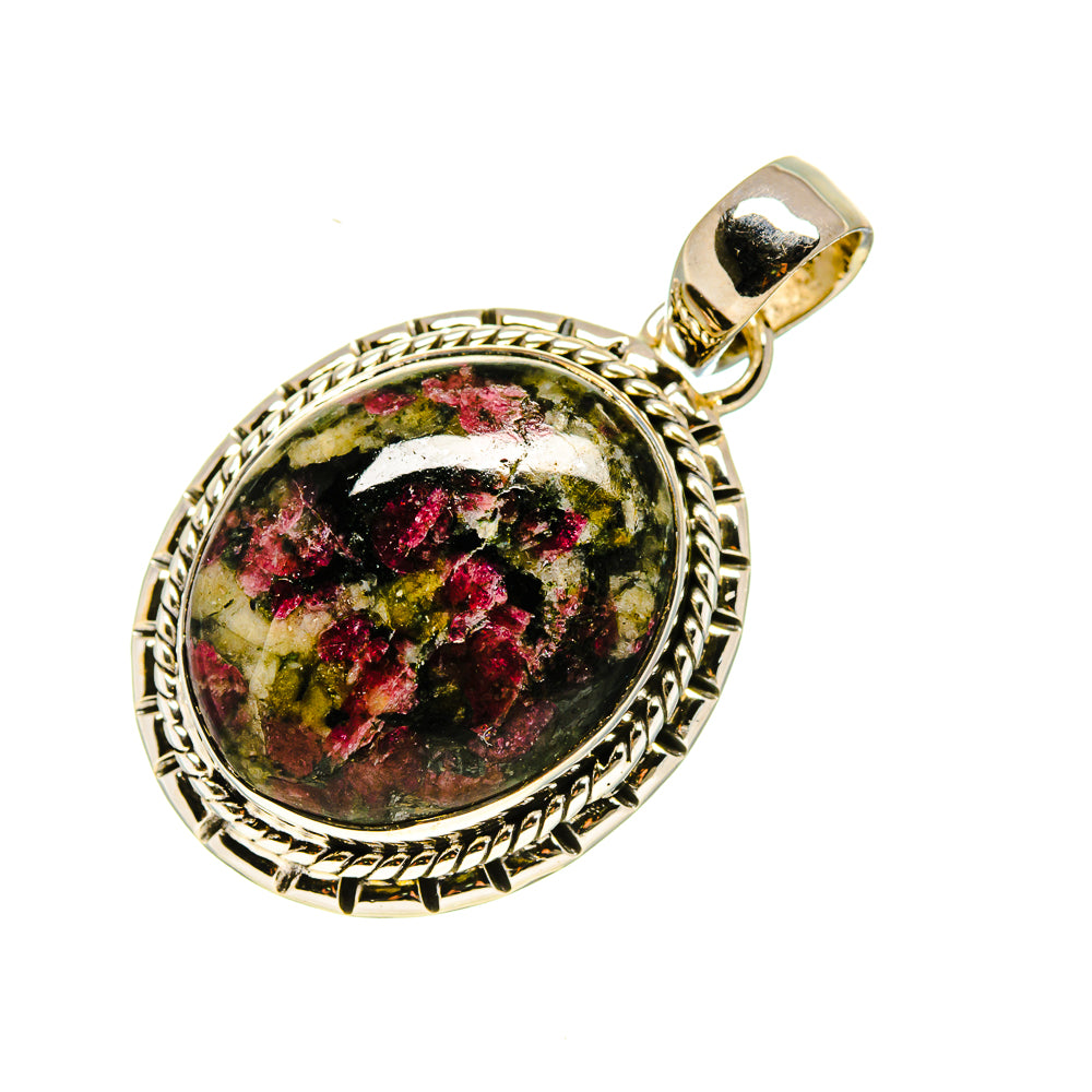 Russian Eudialyte Pendants handcrafted by Ana Silver Co - PD754502