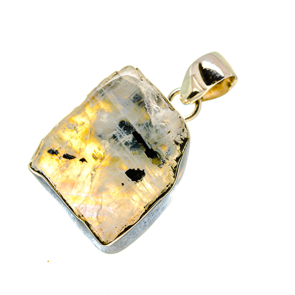 Rainbow Moonstone Pendants handcrafted by Ana Silver Co - PD754549