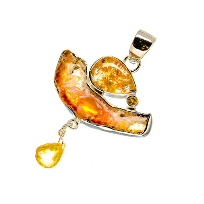 Geode Slice Pendants handcrafted by Ana Silver Co - PD754572