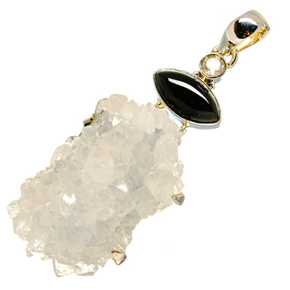 Rainbow Moonstone Crystal Pendants handcrafted by Ana Silver Co - PD754575