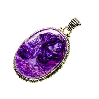 Charoite Pendants handcrafted by Ana Silver Co - PD754581