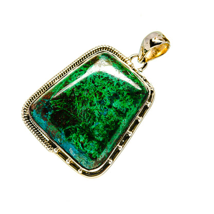 Chrysocolla Pendants handcrafted by Ana Silver Co - PD754585