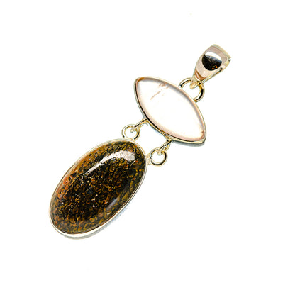 Dinosaur Bone Pendants handcrafted by Ana Silver Co - PD754587