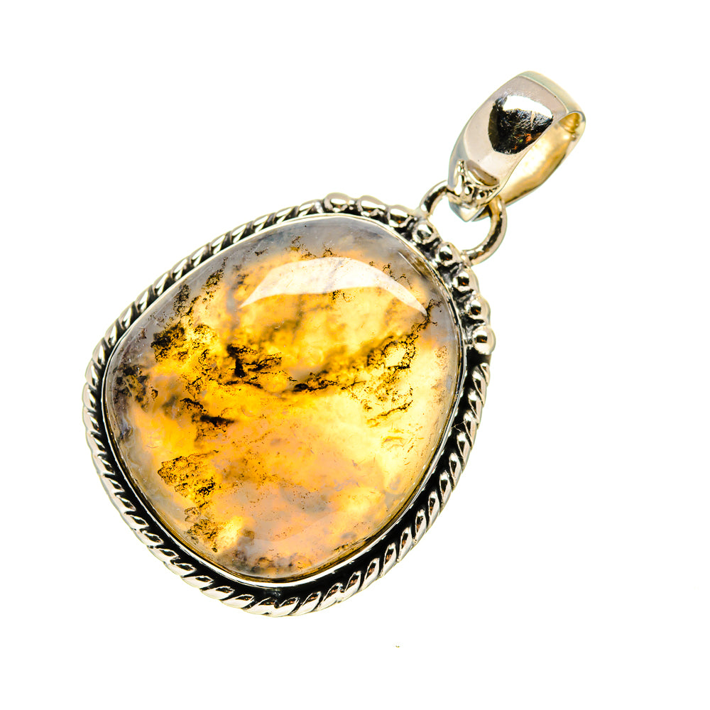 Dendritic Opal Pendants handcrafted by Ana Silver Co - PD754602