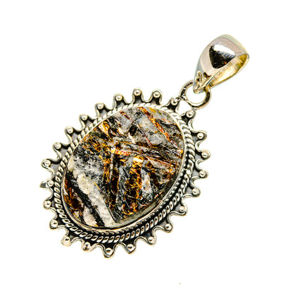 Astrophyllite Pendants handcrafted by Ana Silver Co - PD754608