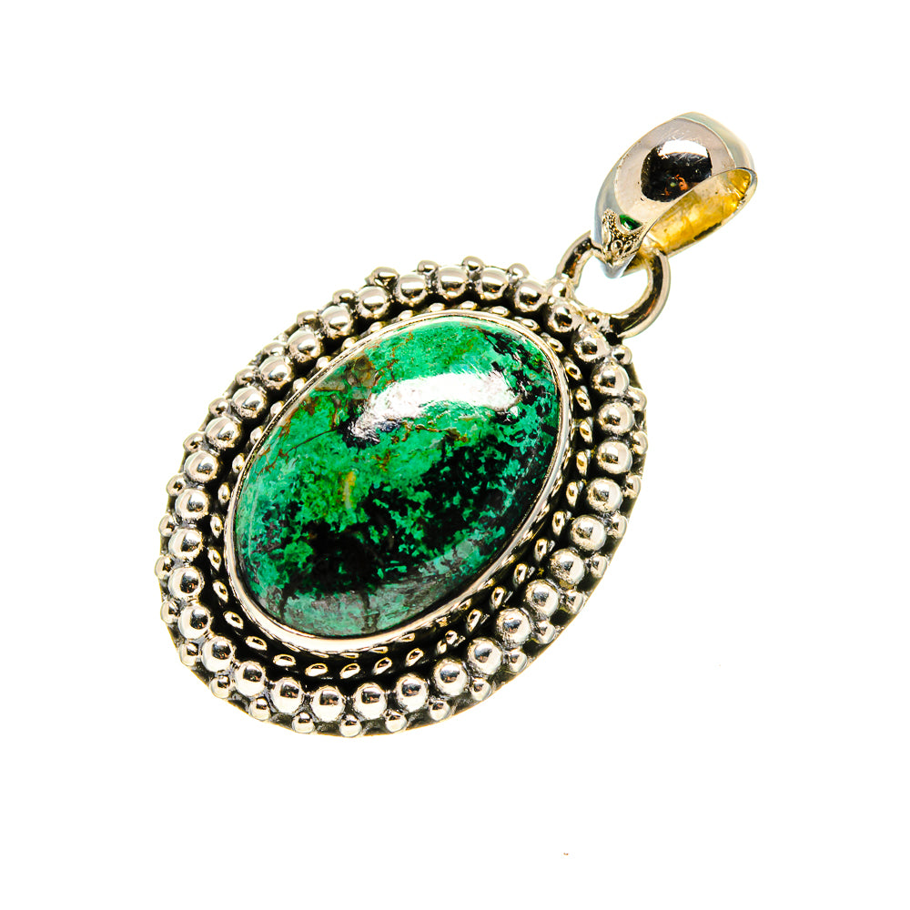 Chrysocolla Pendants handcrafted by Ana Silver Co - PD754613