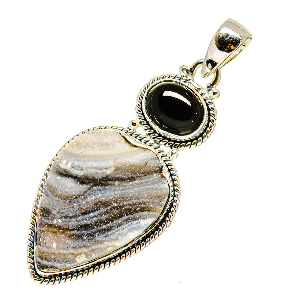 Desert Druzy Pendants handcrafted by Ana Silver Co - PD754619