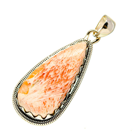 Scolecite Pendants handcrafted by Ana Silver Co - PD754620