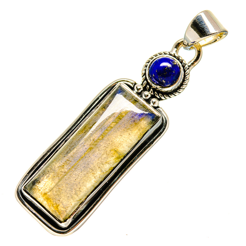 Labradorite Pendants handcrafted by Ana Silver Co - PD754624