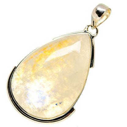 Rainbow Moonstone Pendants handcrafted by Ana Silver Co - PD754638