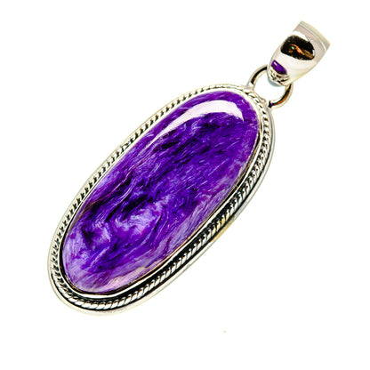 Charoite Pendants handcrafted by Ana Silver Co - PD754641