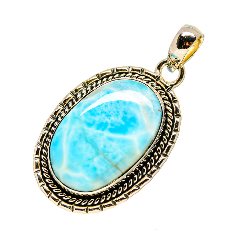 Larimar Pendants handcrafted by Ana Silver Co - PD754648