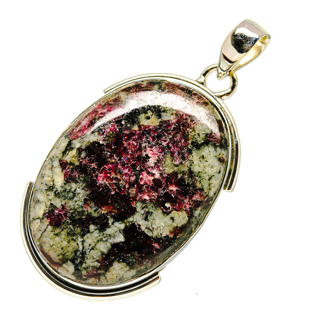 Russian Eudialyte Pendants handcrafted by Ana Silver Co - PD754664