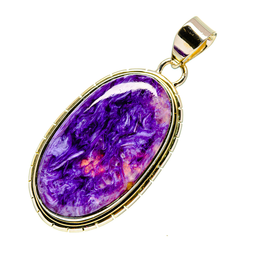 Charoite Pendants handcrafted by Ana Silver Co - PD754672