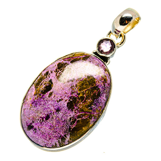 Stichtite Pendants handcrafted by Ana Silver Co - PD754674