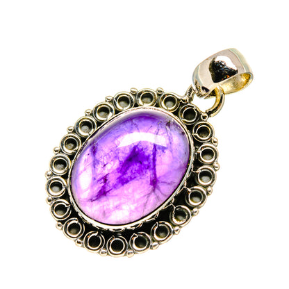 Amethyst Pendants handcrafted by Ana Silver Co - PD754693