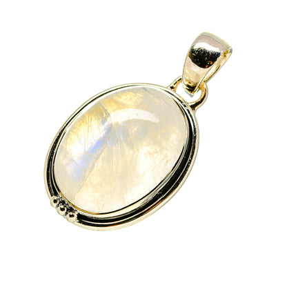 Rainbow Moonstone Pendants handcrafted by Ana Silver Co - PD754700