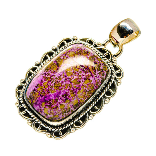 Stichtite Pendants handcrafted by Ana Silver Co - PD754707