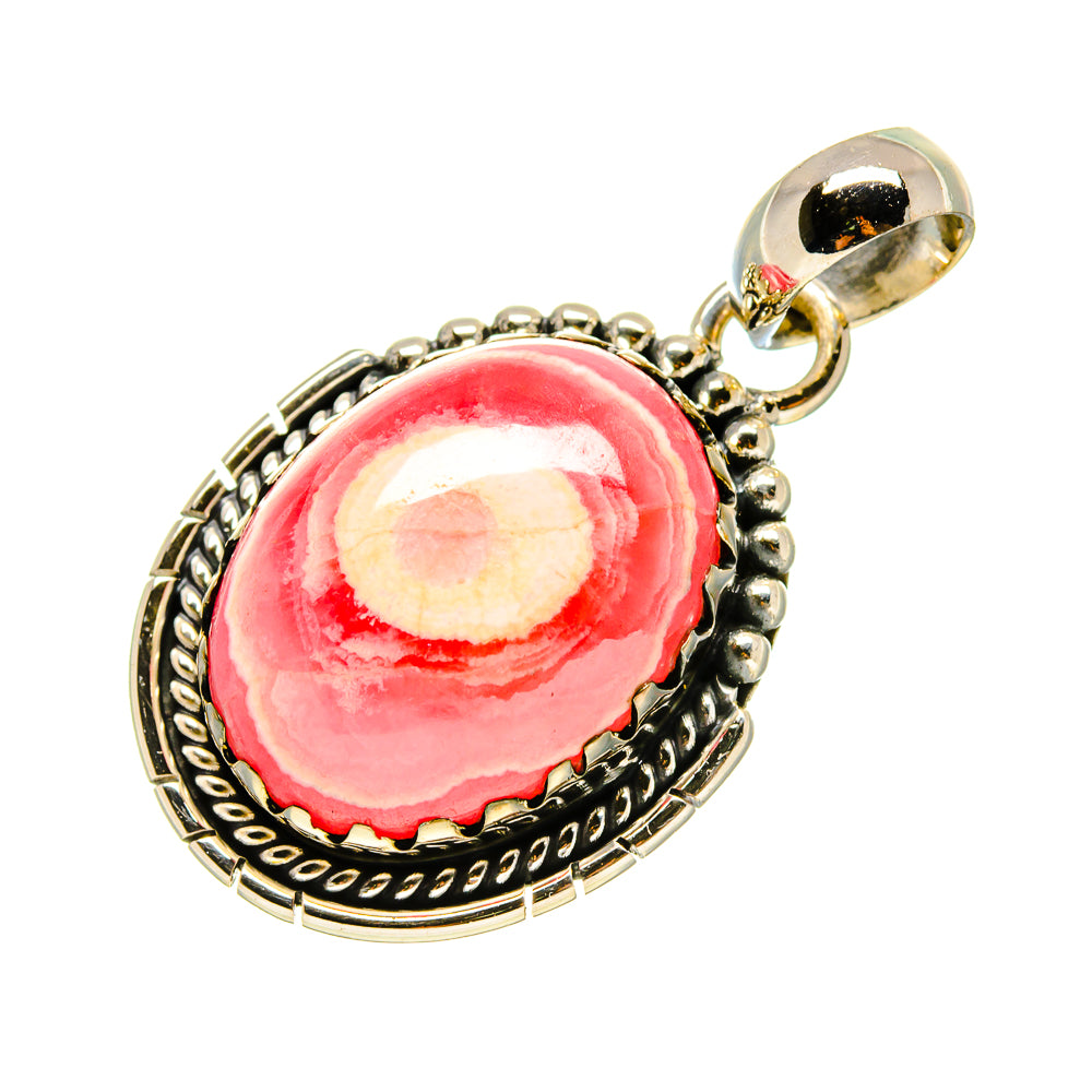 Rhodochrosite Pendants handcrafted by Ana Silver Co - PD754710