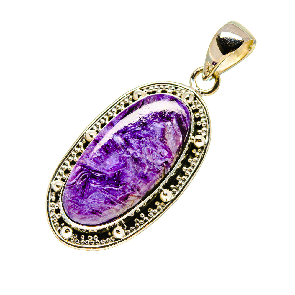 Charoite Pendants handcrafted by Ana Silver Co - PD754720
